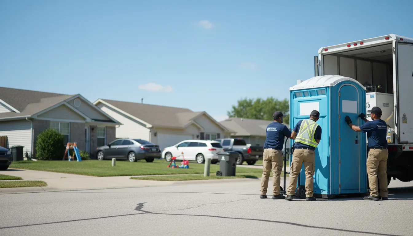 Standard Porta Potty Rentals in Colfax, WI near me